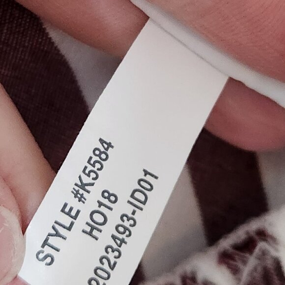 MADEWELL Stanza Ruffle Hem Red White Stripe Top - Picture 6 of 6